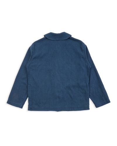Black Sign Rasp Dobby Utility Jacket - Blue Moon - Standard & Strange