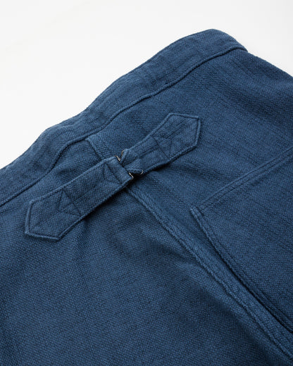 Black Sign Rasp Dobby Utility Trousers - Blue Moon - Standard & Strange