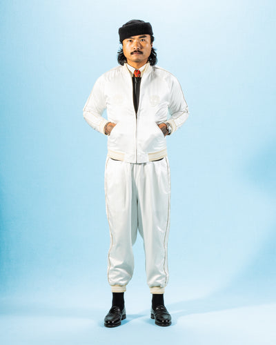 Black Sign Rebel Pants - Flashy White - Standard & Strange