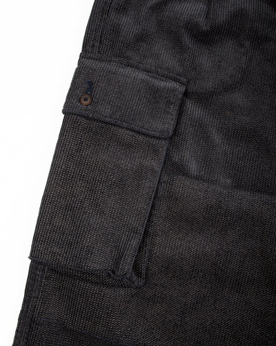 Black Sign Ripple Cord Filed Trousers - Deep Sea Navy - Standard & Strange