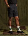 Black Sign Side Padded Athletic Shorts - Sumi Black - Standard & Strange