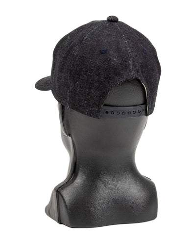 Standard & Strange Trucker Cap - Indigo Denim x Navy