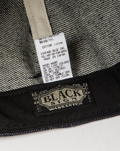 Standard & Strange Trucker Cap - Indigo Denim x Navy