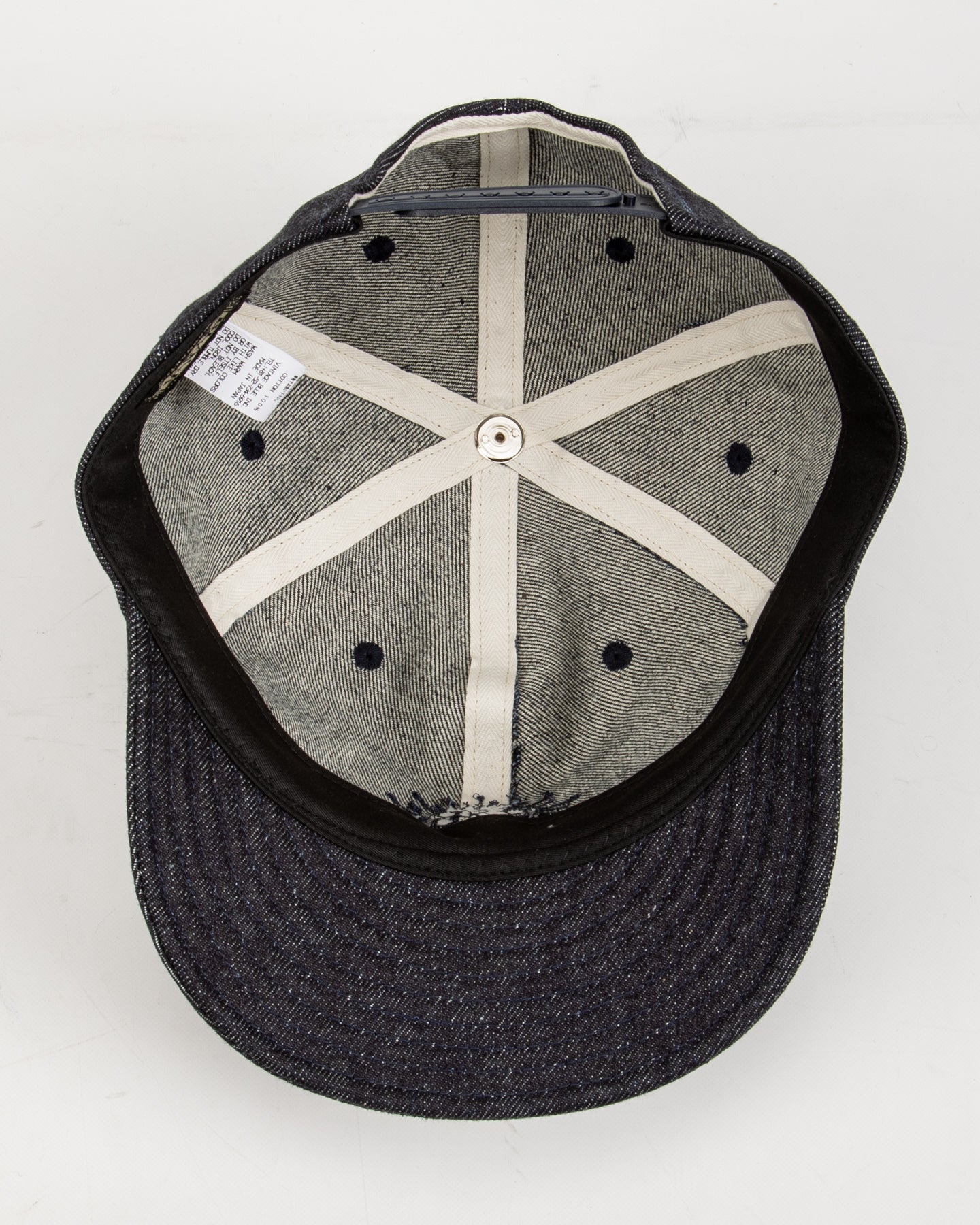Standard & Strange Trucker Cap - Indigo Denim x Navy