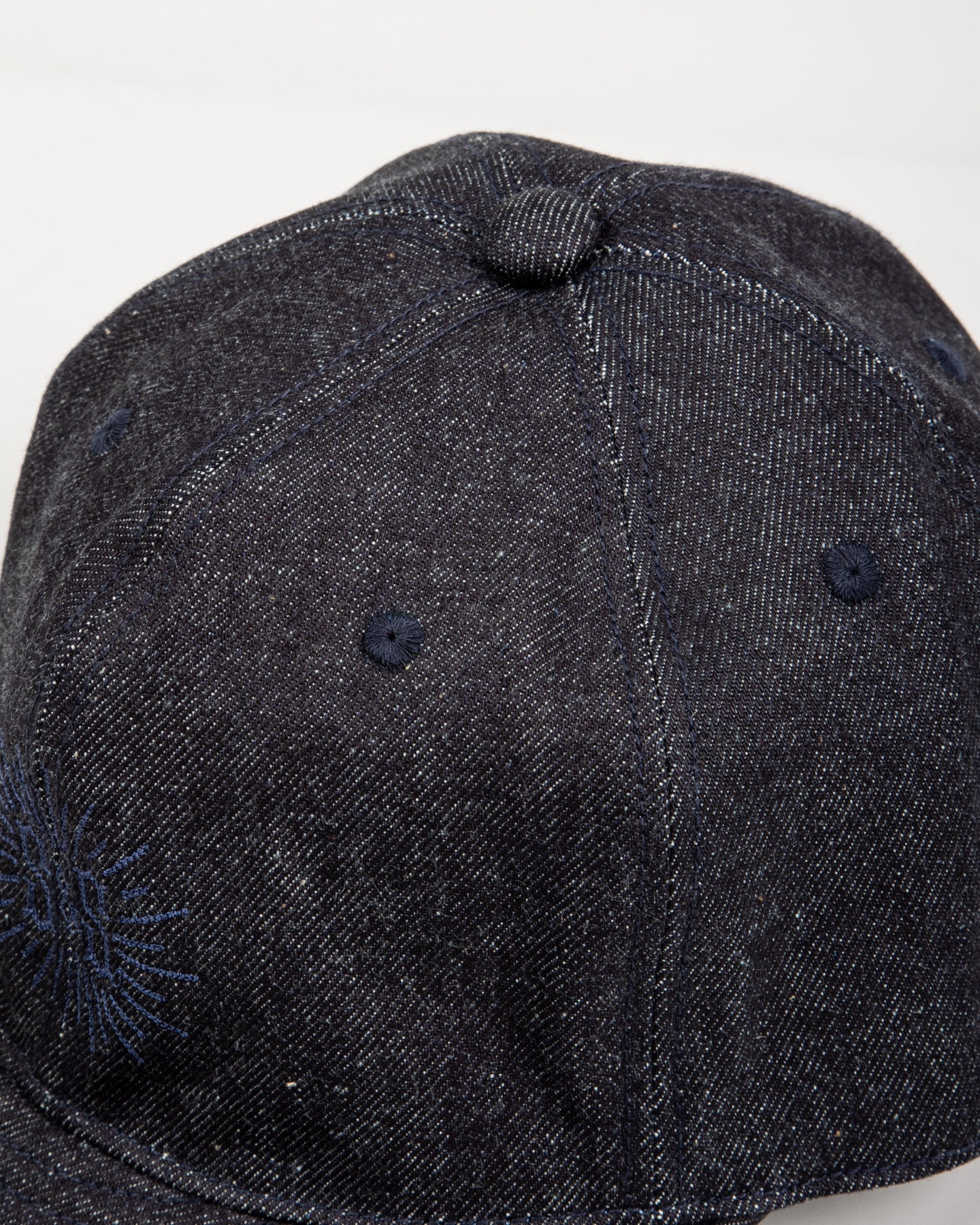 Standard & Strange Trucker Cap - Indigo Denim x Navy