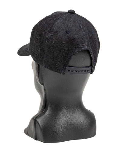 Standard & Strange Trucker Cap - Indigo Denim x White