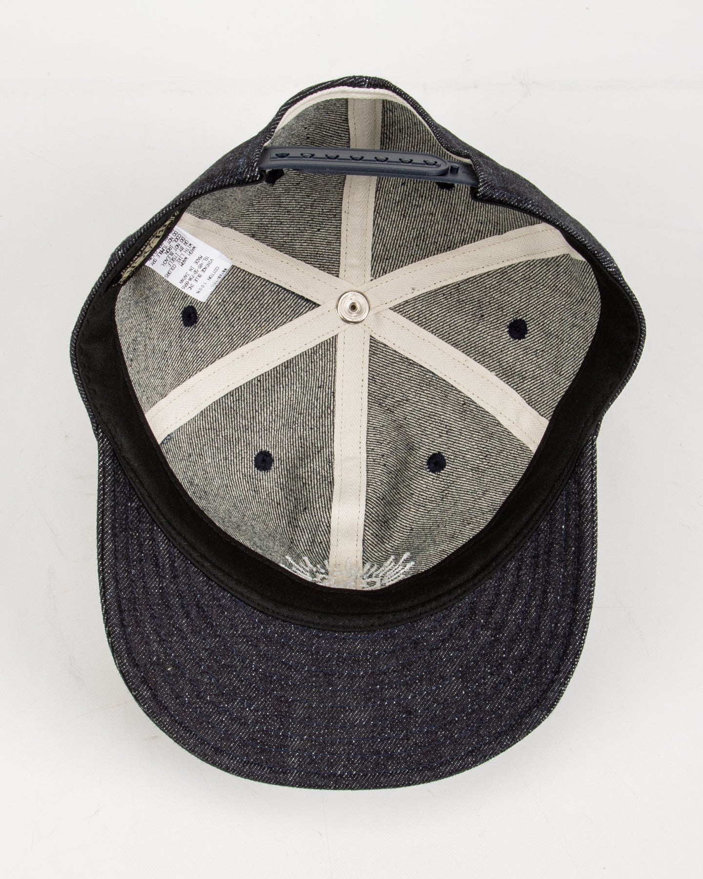 Standard & Strange Trucker Cap - Indigo Denim x White