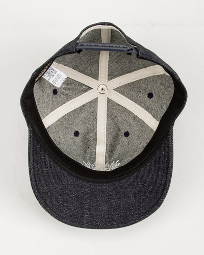 Standard & Strange Trucker Cap - Indigo Denim x White