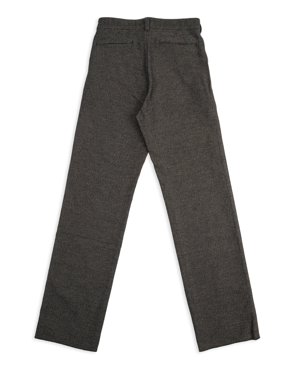 Black Sign Twisted Heather Cord Harbor Trousers - Rat Gray - Standard & Strange