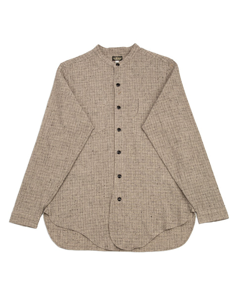 Black Sign "Hakeme" Check Engineers Shirt - Beige Check - Standard & Strange