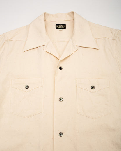 Black Sign “Paisley Jacquard” Cigar Shirt - Ivory - Standard & Strange