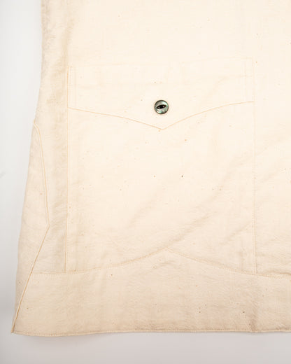 Black Sign “Paisley Jacquard” Cigar Shirt - Ivory - Standard & Strange