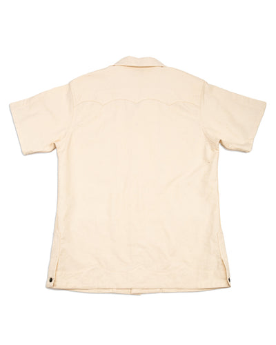 Black Sign “Paisley Jacquard” Cigar Shirt - Ivory - Standard & Strange