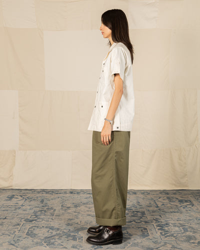 Black Sign “Paisley Jacquard” Cigar Shirt - Ivory - Standard & Strange