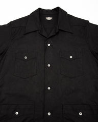 Black Sign “Paisley Jacquard” Cigar Shirt - Midnight Black - Standard & Strange