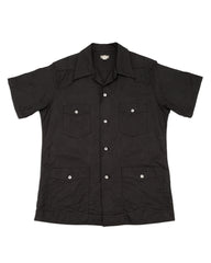 Black Sign “Paisley Jacquard” Cigar Shirt - Midnight Black - Standard & Strange