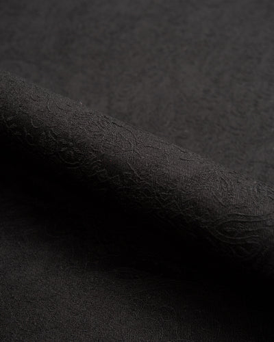Black Sign “Paisley Jacquard” Cigar Shirt - Midnight Black - Standard & Strange