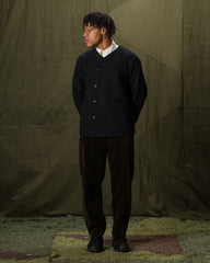 Black Sign "Sashiko" 15.5oz Black Denim Croft Jacket - Midnight Black - Standard & Strange