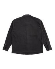 Black Sign "Sashiko" 15.5oz Black Denim Shirt - Midnight Black - Standard & Strange