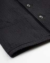 Black Sign "Sashiko" 15.5oz Black Denim Shirt - Midnight Black - Standard & Strange