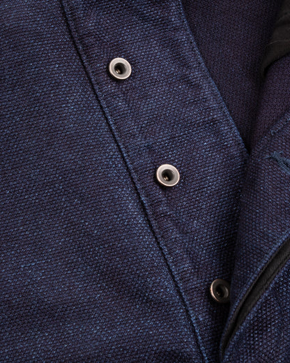 Black Sign "Sashiko" Indigo Miner Waist-Overall - Standard & Strange