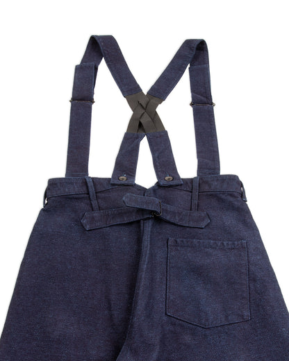 Black Sign "Sashiko" Indigo Miner Waist-Overall - Standard & Strange