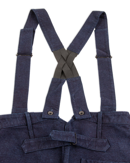 Black Sign "Sashiko" Indigo Miner Waist-Overall - Standard & Strange