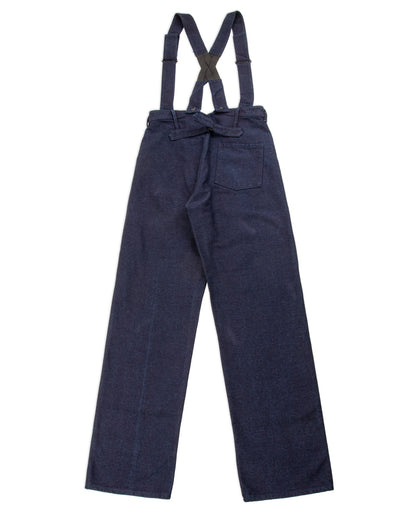 Black Sign "Sashiko" Indigo Miner Waist-Overall - Standard & Strange