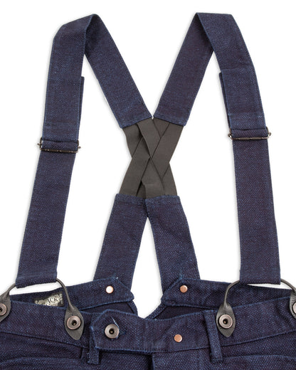 Black Sign "Sashiko" Indigo Miner Waist-Overall - Standard & Strange