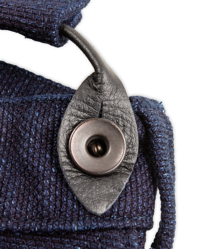 Black Sign "Sashiko" Indigo Miner Waist-Overall - Standard & Strange