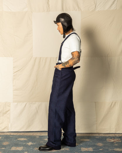 Black Sign "Sashiko" Indigo Miner Waist-Overall - Standard & Strange
