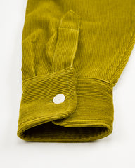 Blluemade Engineer's Shirt - Olive Oil Italian Cotton Corduroy - Standard & Strange