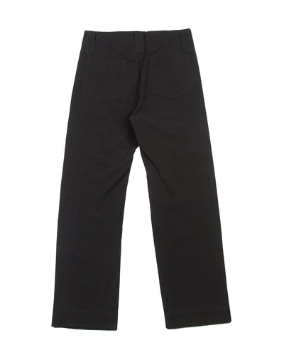 Blluemade Hollywood Pant - Black Cotton Seersucker - Standard & Strange