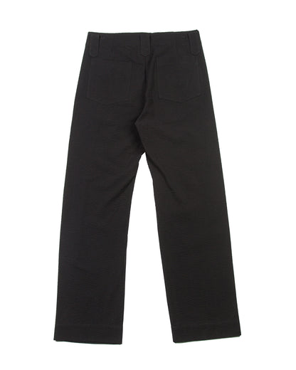 Blluemade Hollywood Pant - Black Cotton Seersucker - Standard & Strange
