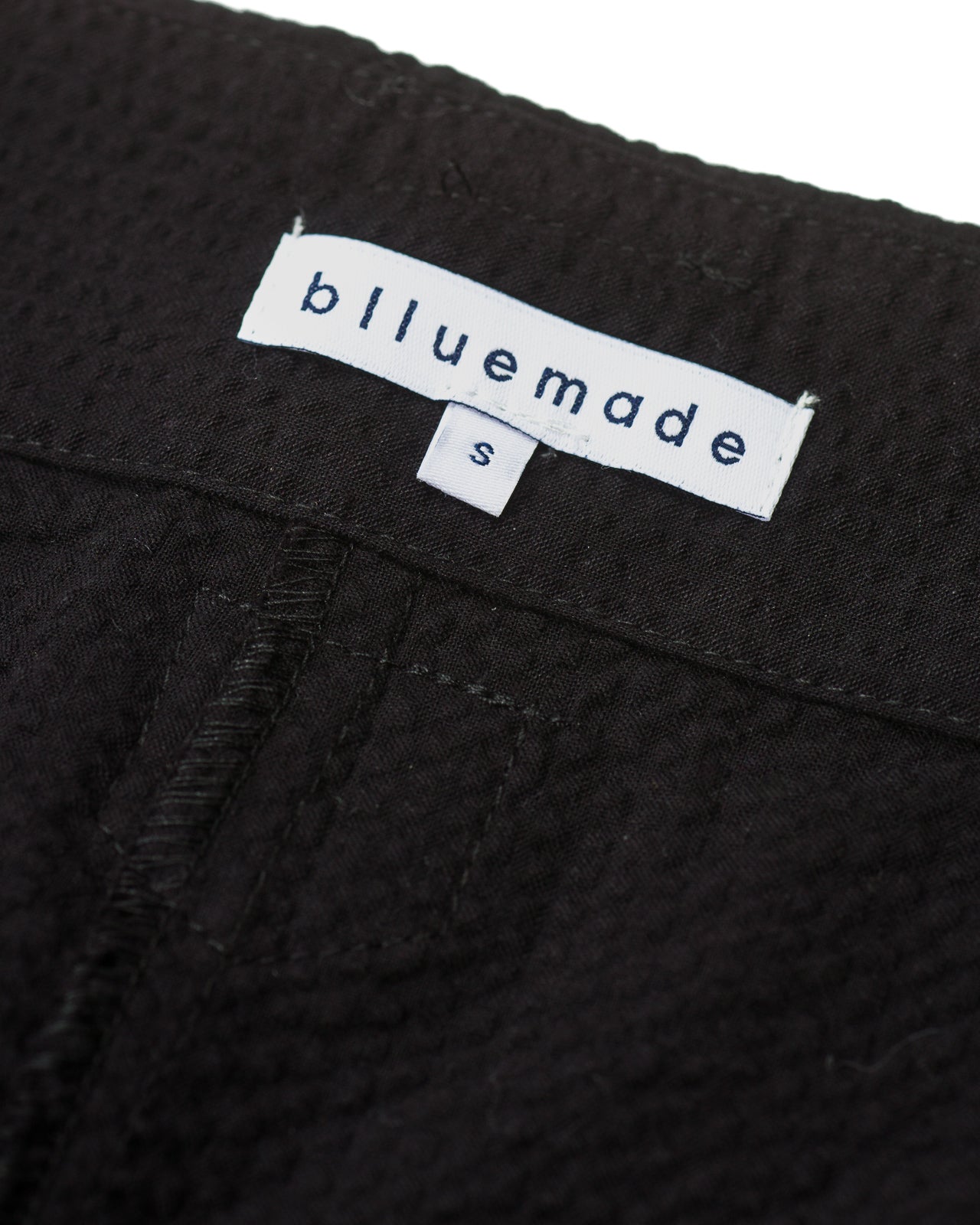 Blluemade Hollywood Pant - Black Cotton Seersucker - Standard & Strange