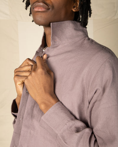 Blluemade Jacket Shirt - Koala Belgian Linen - Standard & Strange