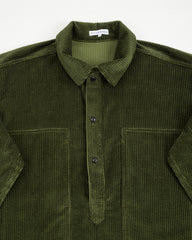 Blluemade Navy Pullover Shirt - Glade Italian Cotton Corduroy - Standard & Strange