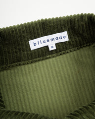 Blluemade Navy Pullover Shirt - Glade Italian Cotton Corduroy - Standard & Strange