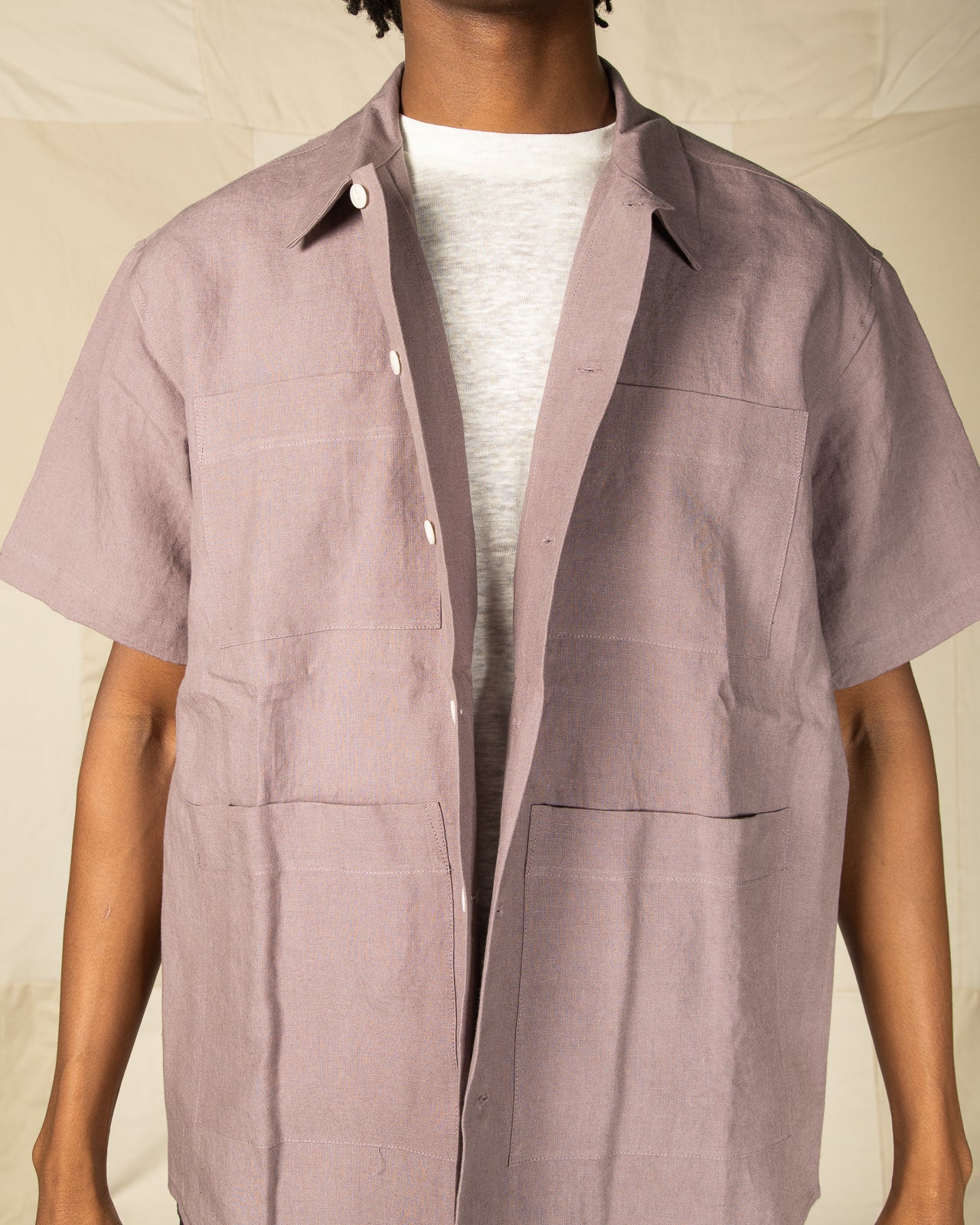 Blluemade Noguchi Shirt - Koala Belgian Linen - Standard & Strange