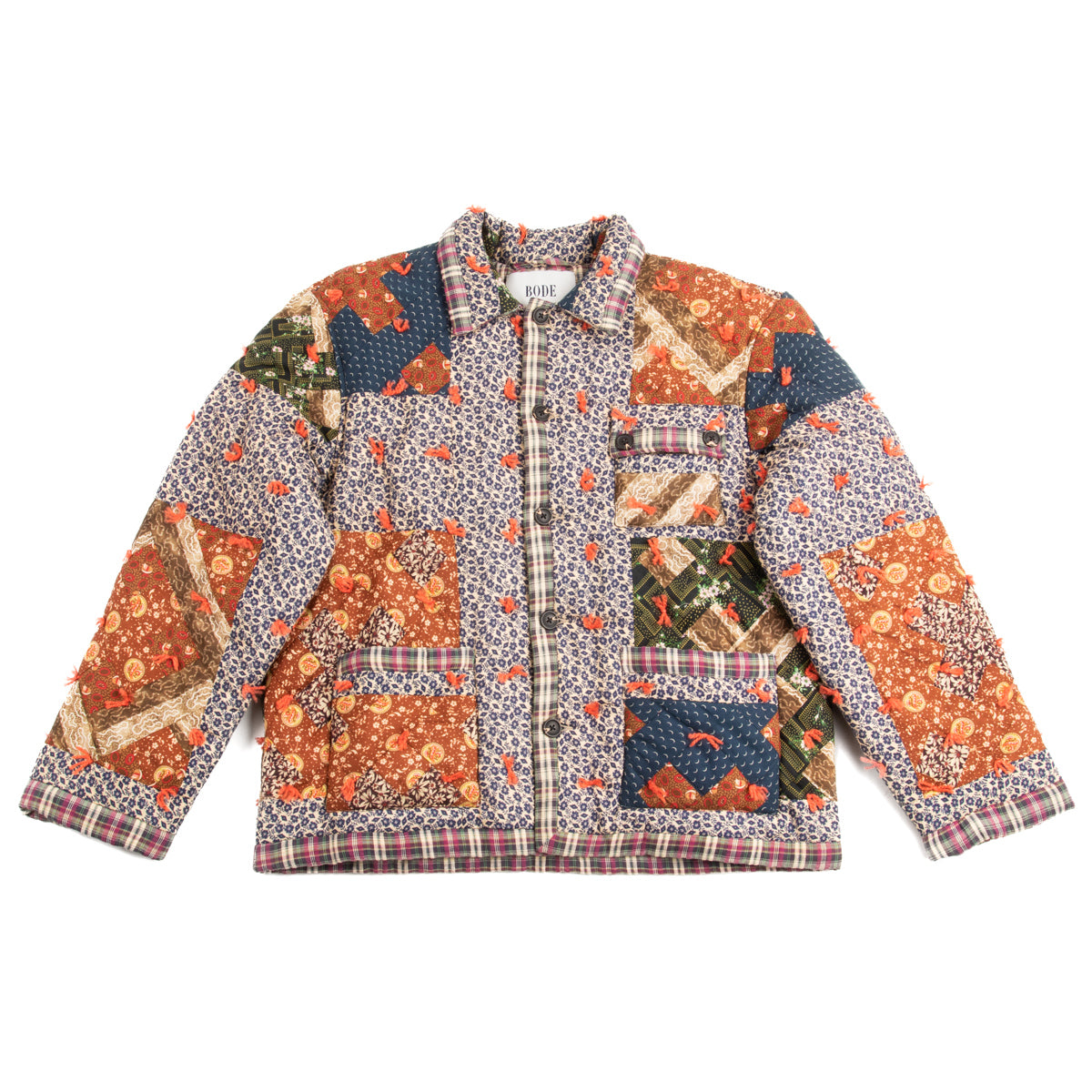 Criss Cross Quilt Jacket - Multi