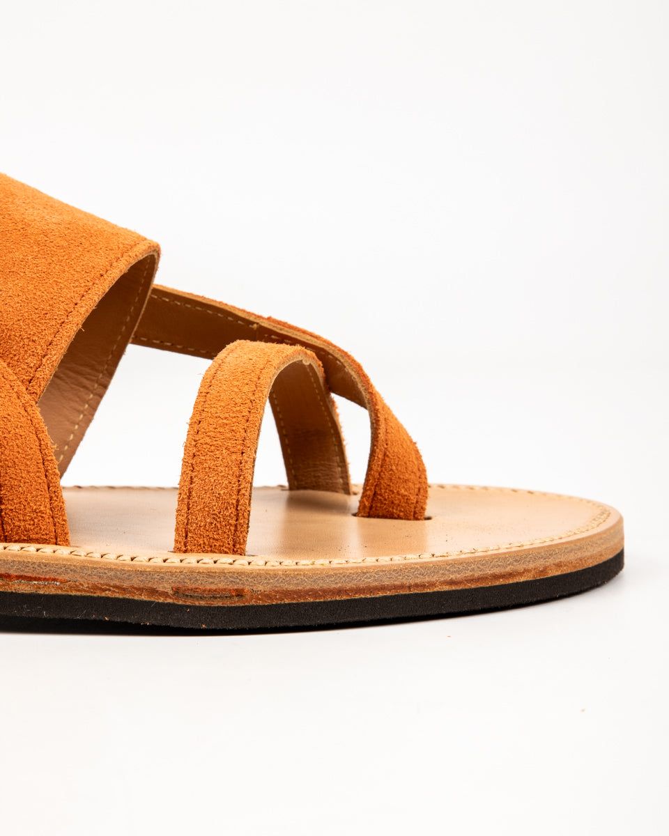 Malheur Sandal - Orange Suede