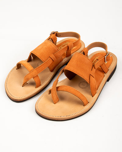 Malheur Sandal - Orange Suede