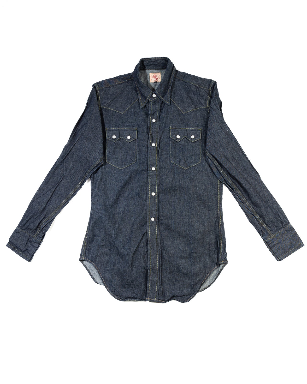 Levi's Vintage Clothing LVC Distressed Denim SAWTOOTH Western COWBOY Shirt  Sz-M | eBay