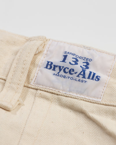 Bryceland's Co USN Deck Pant - Ecru (Washed) - Standard & Strange