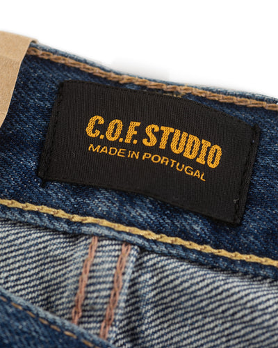 C.O.F Studio M5 Regular Straight Leg - 13oz Kuroki Selvedge 6x Wash - Standard & Strange