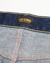 C.O.F Studio M5 Regular Straight Leg - 13oz Kuroki Selvedge Rinsed - Standard & Strange