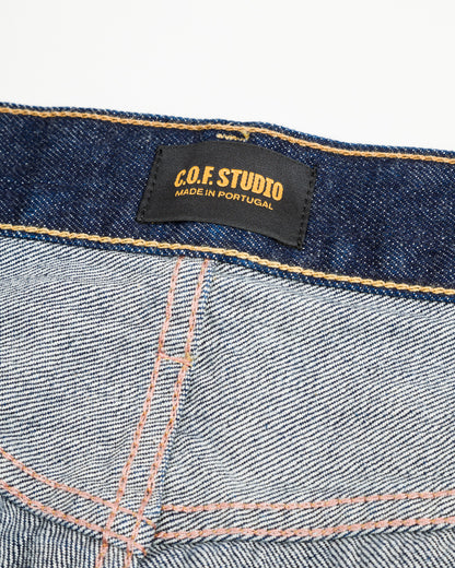 C.O.F Studio M5 Regular Straight Leg - 13oz Kuroki Selvedge Rinsed - Standard & Strange