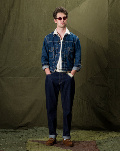 C.O.F Studio M5 Regular Straight Leg - 13oz Kuroki Selvedge Rinsed - Standard & Strange