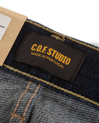 C.O.F Studio M5 Regular Straight Leg - 13oz RG CO Deep Indigo Rinsed - Standard & Strange