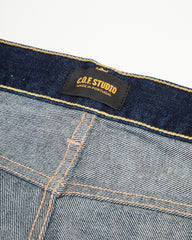 C.O.F Studio M6 Classic Straight - 13oz RG CO Deep Indigo Rinsed - Standard & Strange